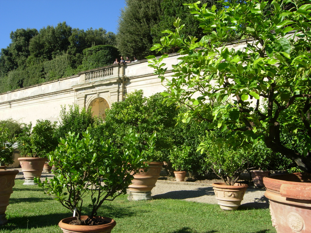 A Castello Villa kertje 