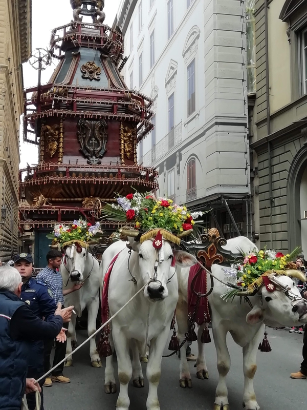 Húsvéti látványosság Firenzében