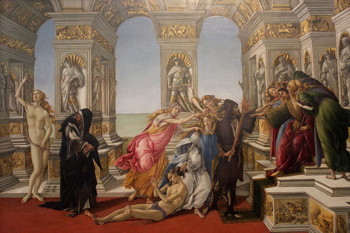 Botticelli: Rágalom
