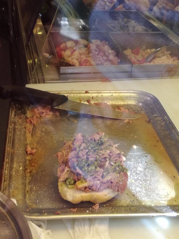 Pacalos szendvics
