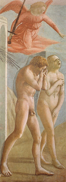Masaccio: Kiűzetés a Paradicsomból
