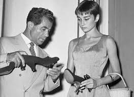 Salvatore Ferragamo és Audrey Hepburn