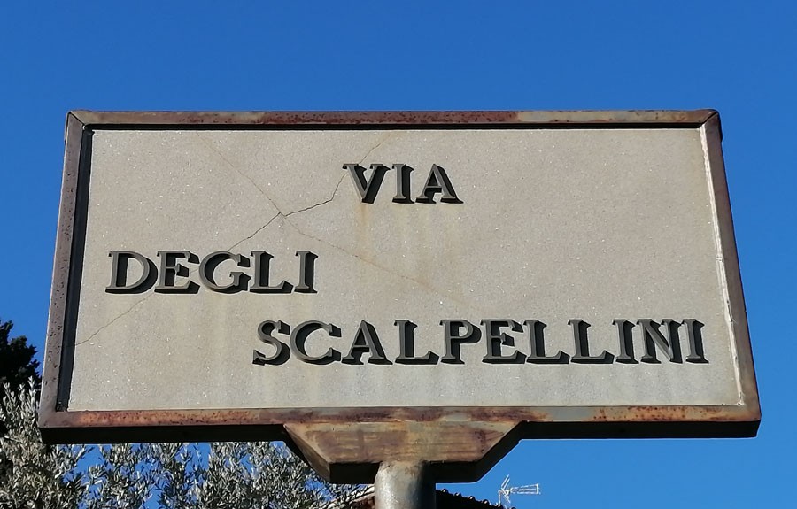 A kőfejtők útja (sentiero degli scalpellini)
