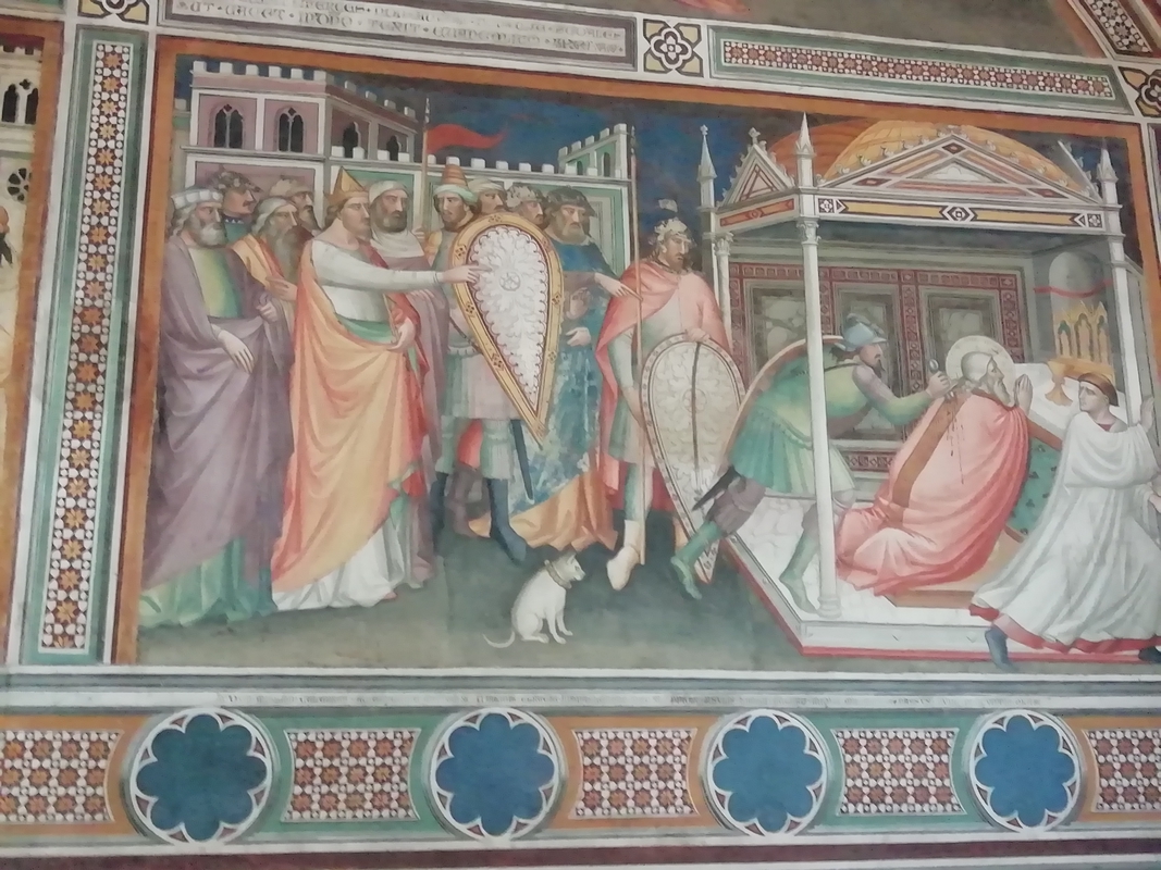A Migliorati kápolna freskói